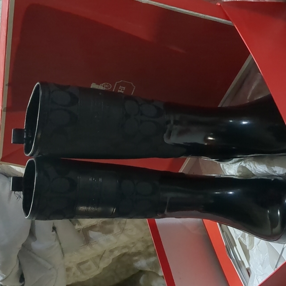 Coach rain boots - Picture 2 of 3